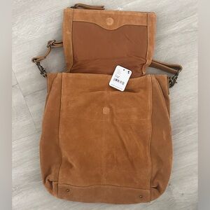 NEW, Free People Camilla Suede convertible backpack/bag